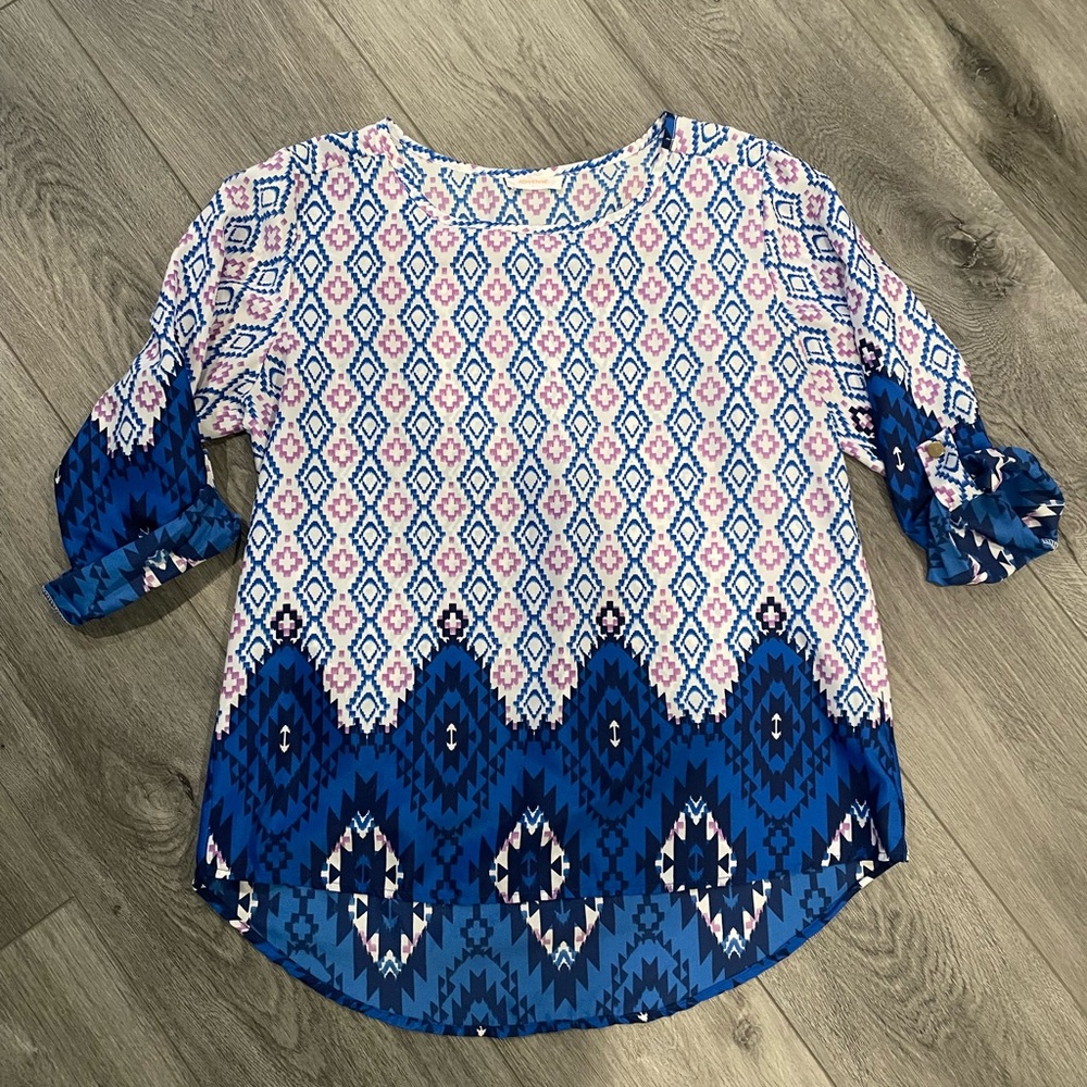 Aztec style boutique top